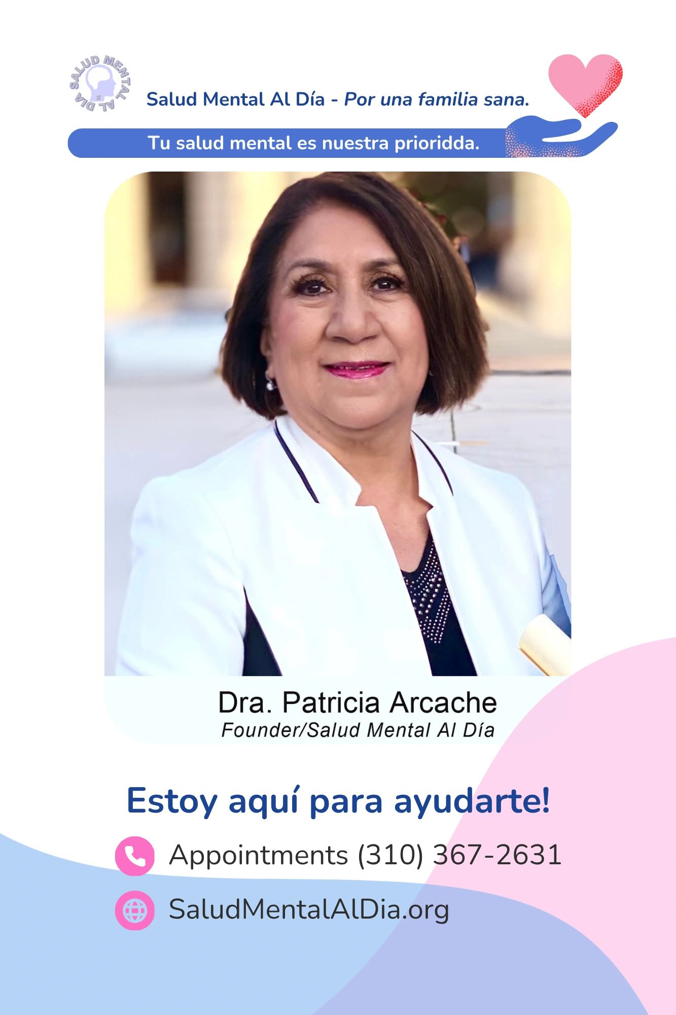 Salud Mental Al Día – Dra. Patricia Arcache